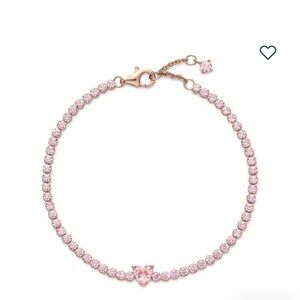 Pandora Pink Heart Bracelet